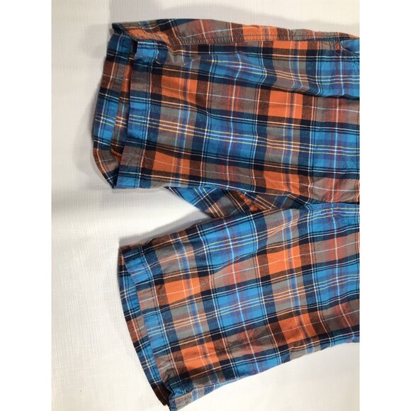 IZOD Men’s Shorts Plaid 100% Cotton Multicolor Size 33 - Picture 2 of 7